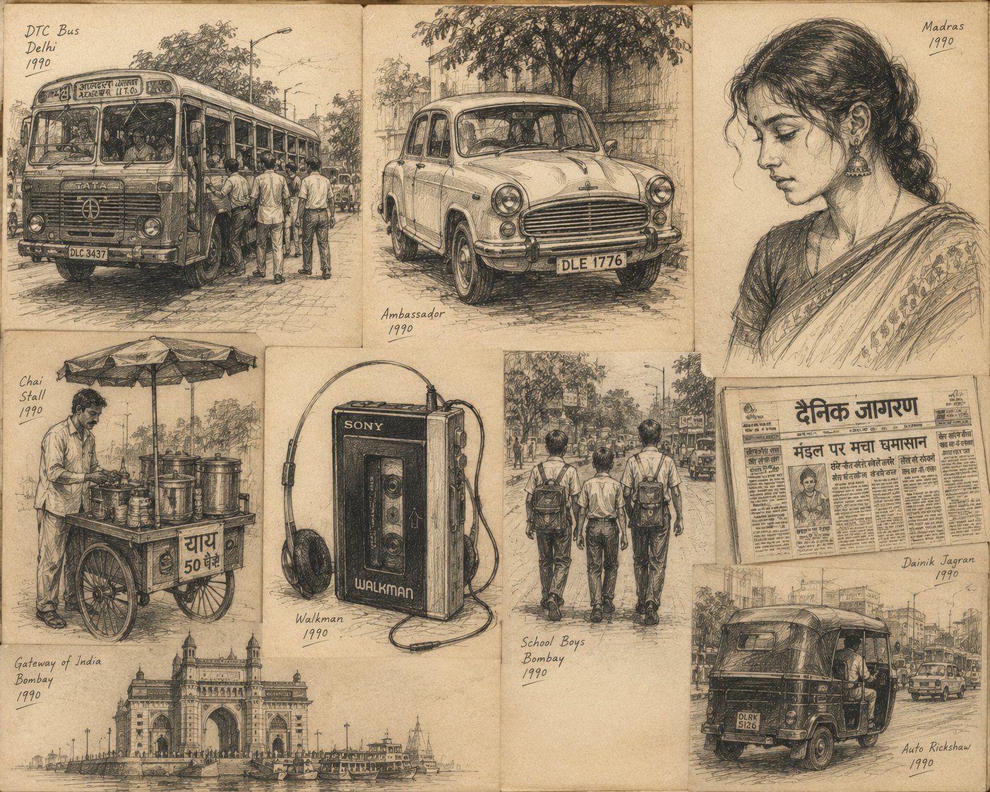 1990s Era Travel - Transportation & Daily Life